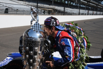 500 milles d'Indianapolis - Cérémonies avec le vainqueur